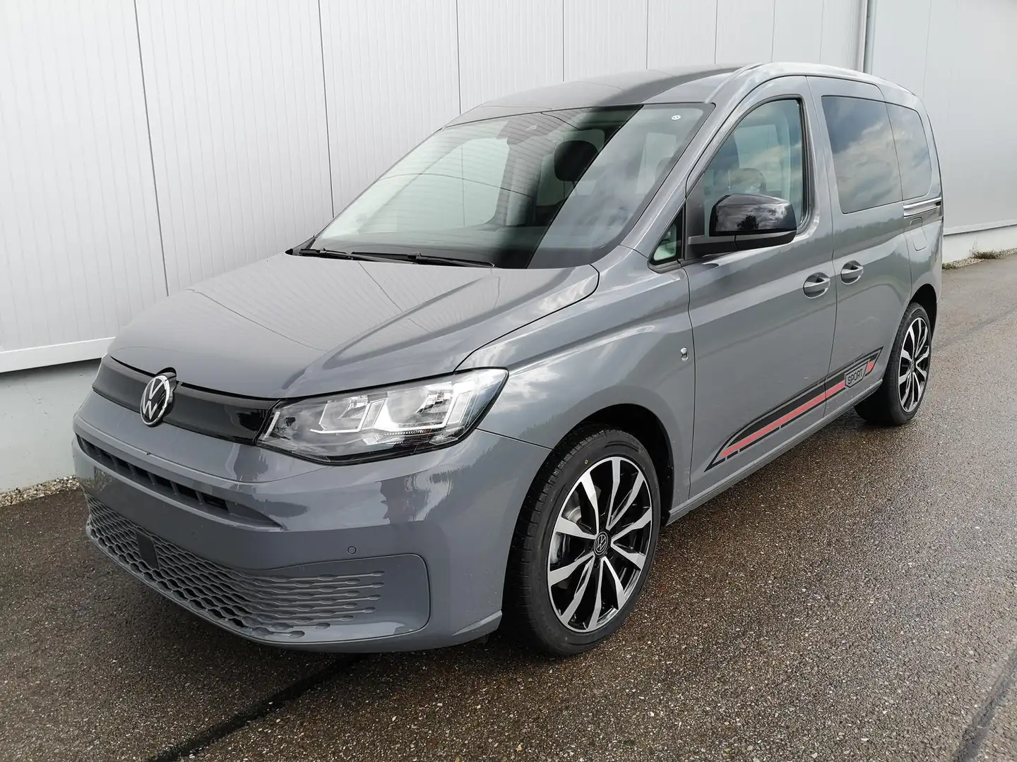 Volkswagen Caddy Basis 2.0TDI DSG Sport Edition ACC Kam GV5 App ... Gris - 1