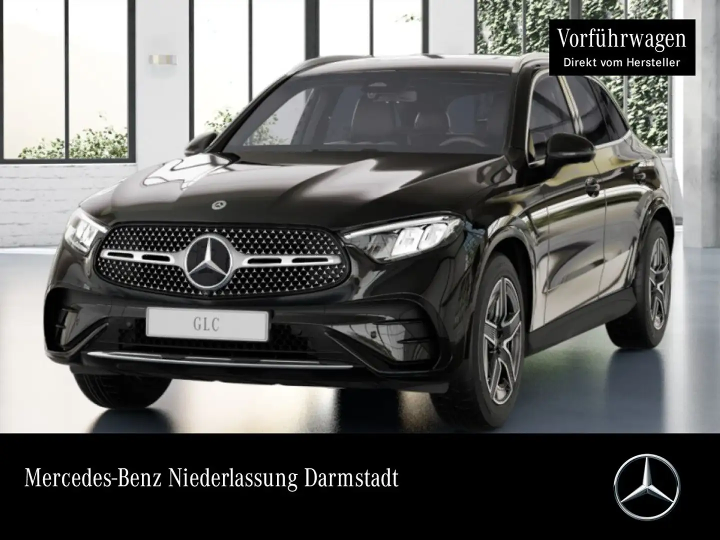 Mercedes-Benz GLC 200 4M AMG+360+AHK+LED+TOTW+KEYLESS+9G Schwarz - 1
