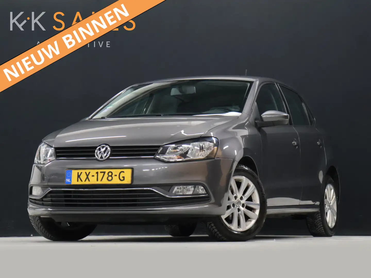 Volkswagen Polo 1.2 TSI Highline [BLUETOOTH, AIRCO, RADIO, CD-SPEL Gris - 1