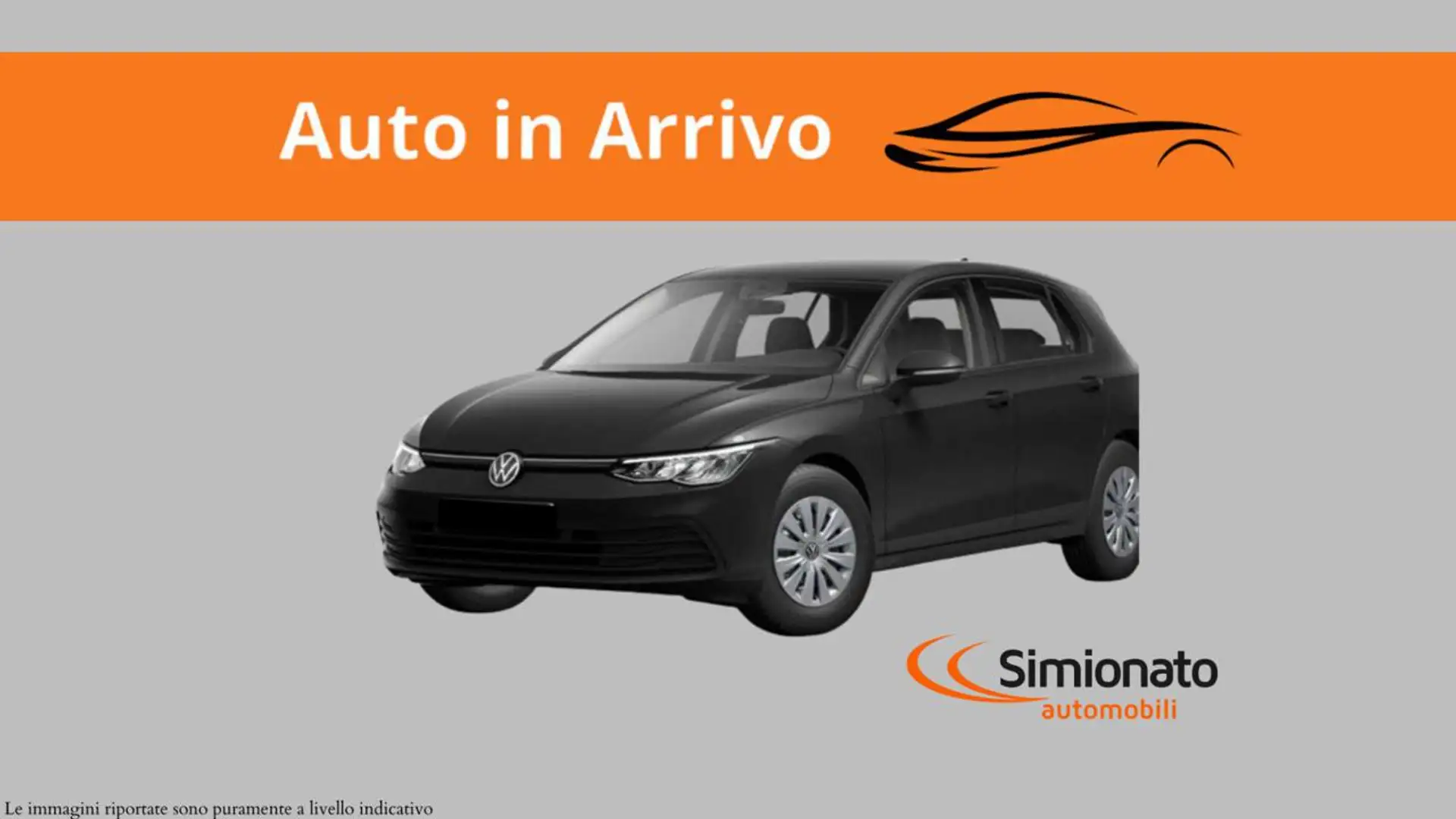 Volkswagen Golf 1.0 eTSI EVO DSG Life Nero - 1