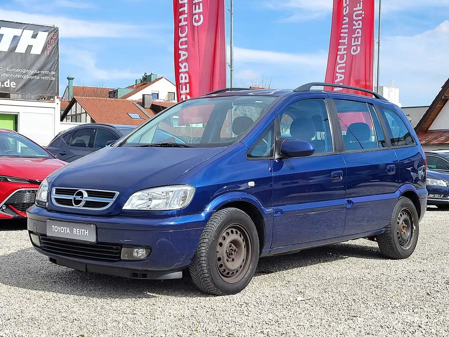Opel Zafira 1.8 Elegance - Bastlerfahrzeug! Blau - 2