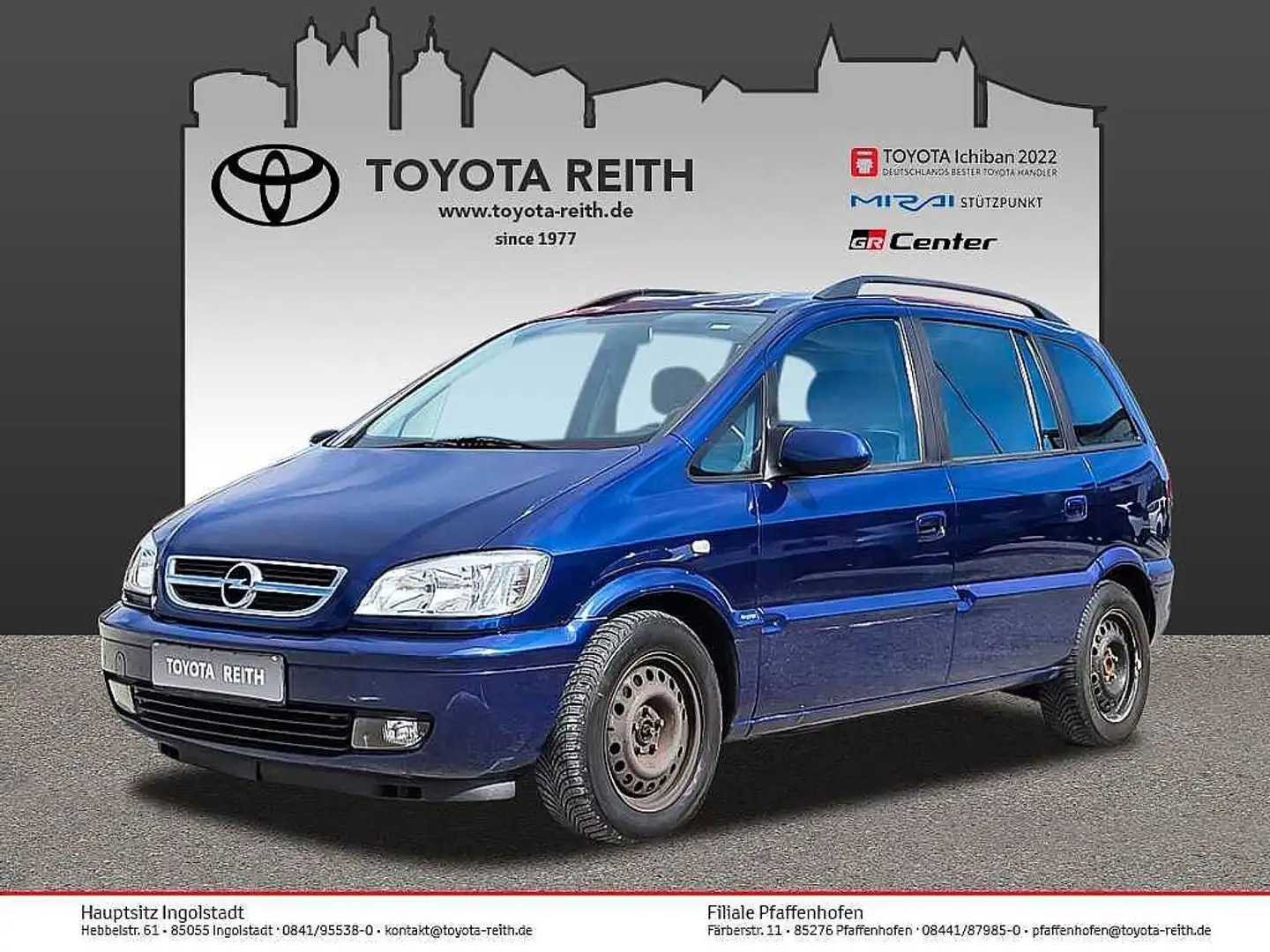 Opel Zafira 1.8 Elegance - Bastlerfahrzeug! Blau - 1