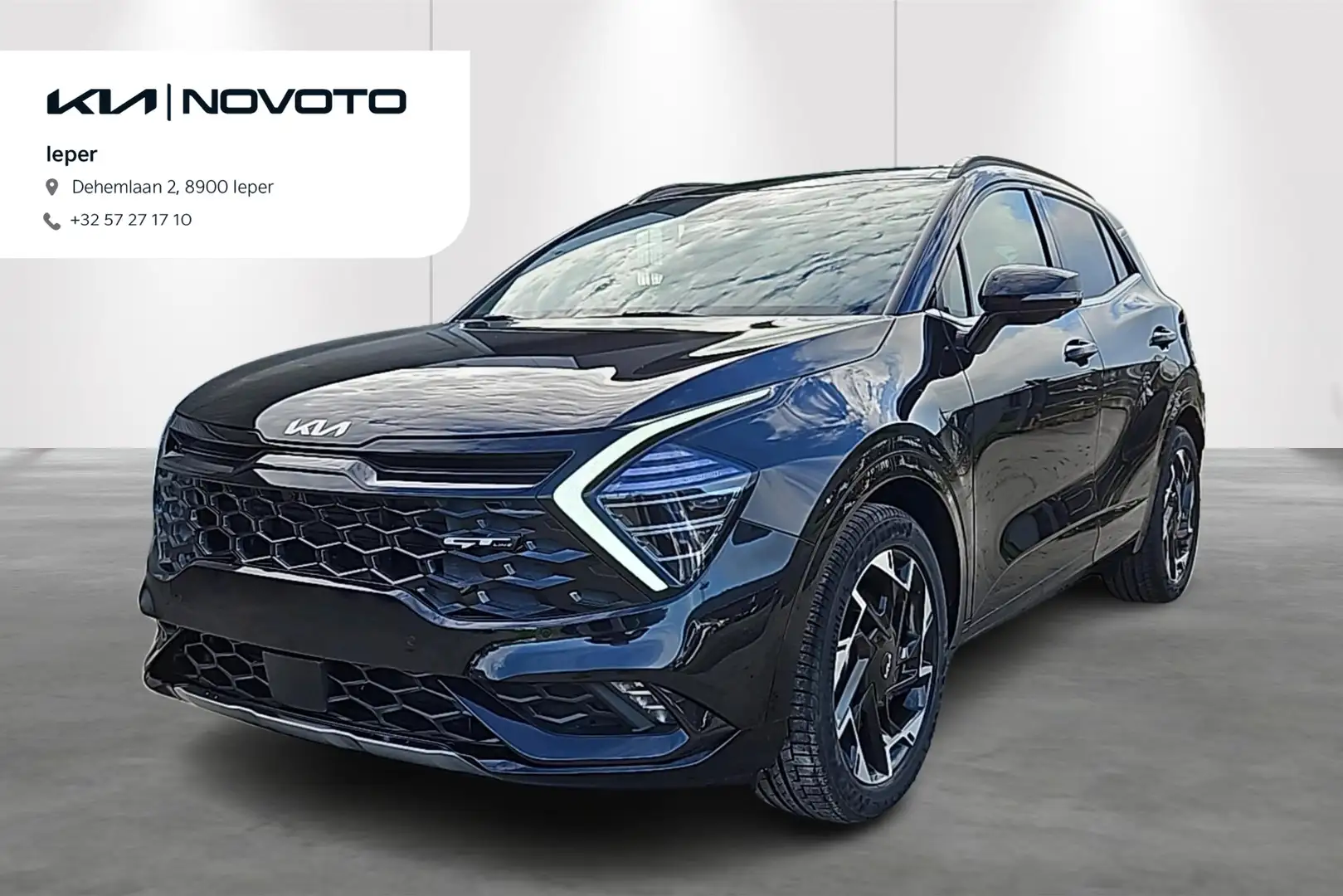 Kia Sportage 1.6 T-GDi 48V 7DCT GT Line Schwarz - 1