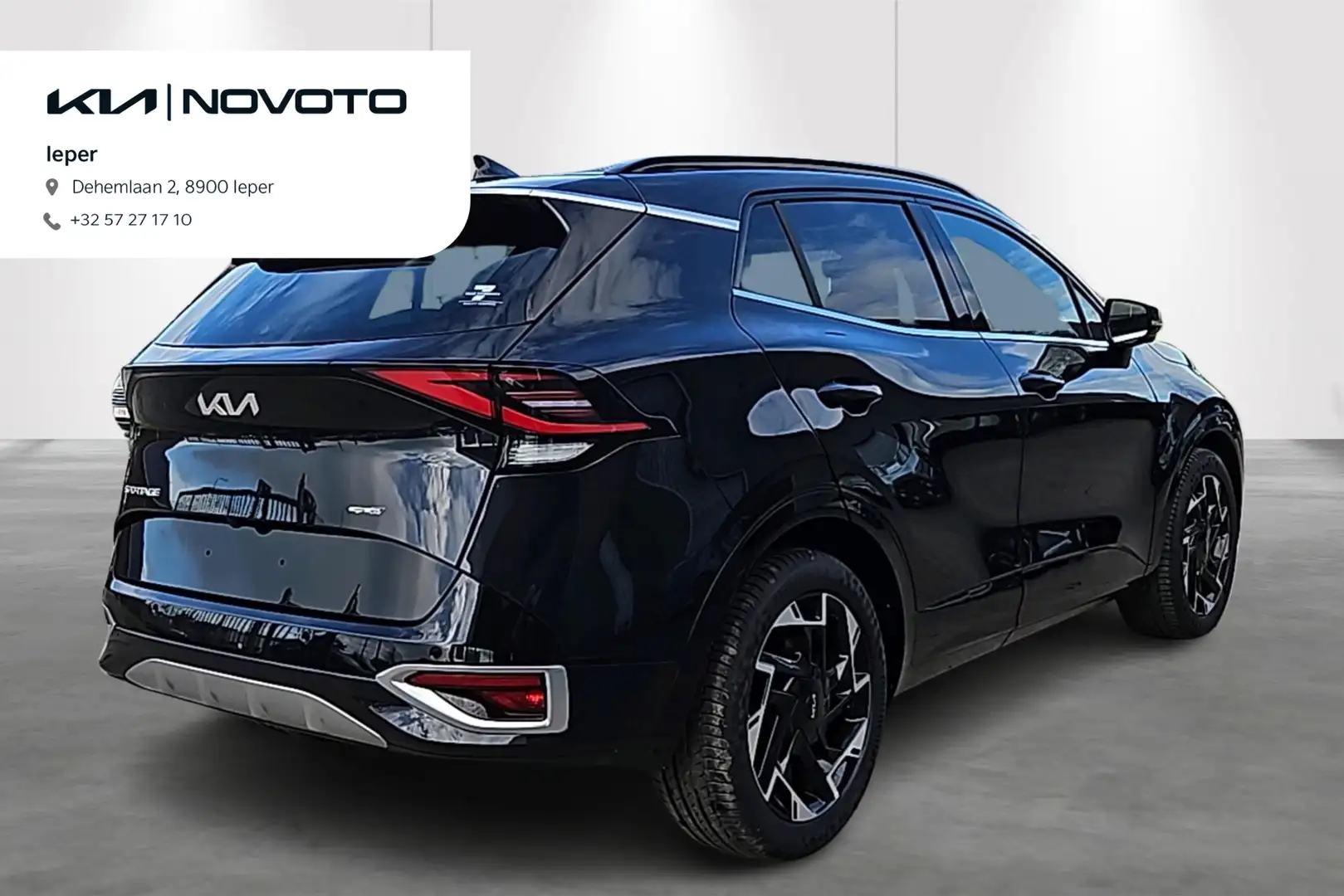 Kia Sportage 1.6 T-GDi 48V 7DCT GT Line Schwarz - 2