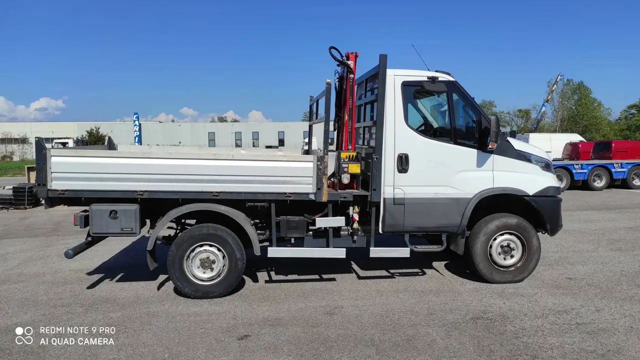 2018 Iveco Daily DAILY CABINATO CASSONE 55S18HW 3400 QUAD-TOR 4X4 RS GRU FASSI - FR437TG, photograph 7