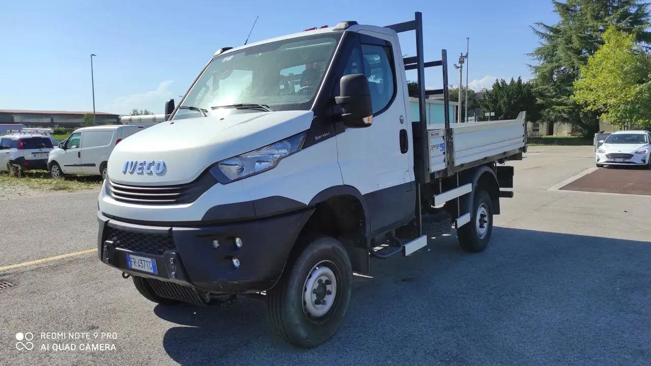 2018 Iveco Daily DAILY CABINATO CASSONE 55S18HW 3400 QUAD-TOR 4X4 RS GRU FASSI - FR437TG, photograph 2