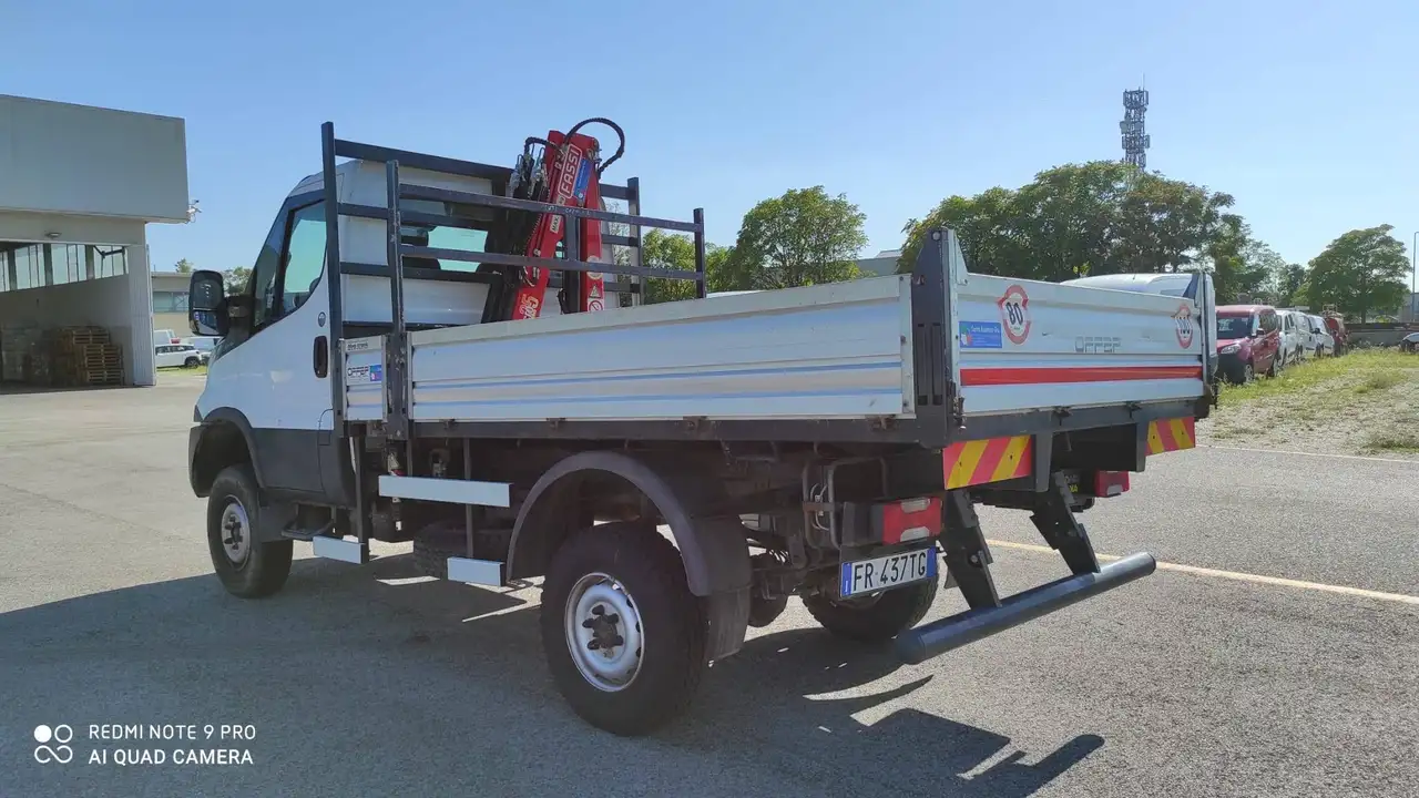 2018 Iveco Daily DAILY CABINATO CASSONE 55S18HW 3400 QUAD-TOR 4X4 RS GRU FASSI - FR437TG, photograph 4