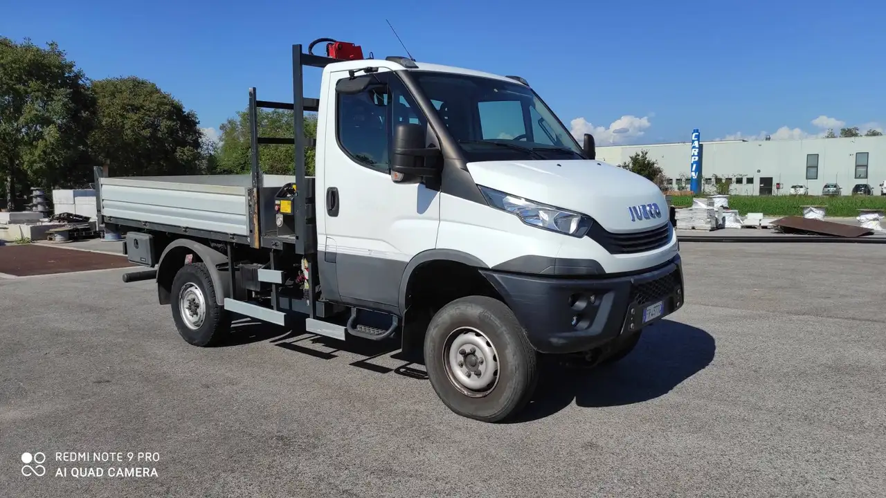 2018 Iveco Daily DAILY CABINATO CASSONE 55S18HW 3400 QUAD-TOR 4X4 RS GRU FASSI - FR437TG, photograph 8