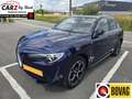 Alfa Romeo Stelvio 2.0 T AWD Ti AUTOMAAT Bruin leder | Trekhaak wegkl Blauw - thumbnail 1