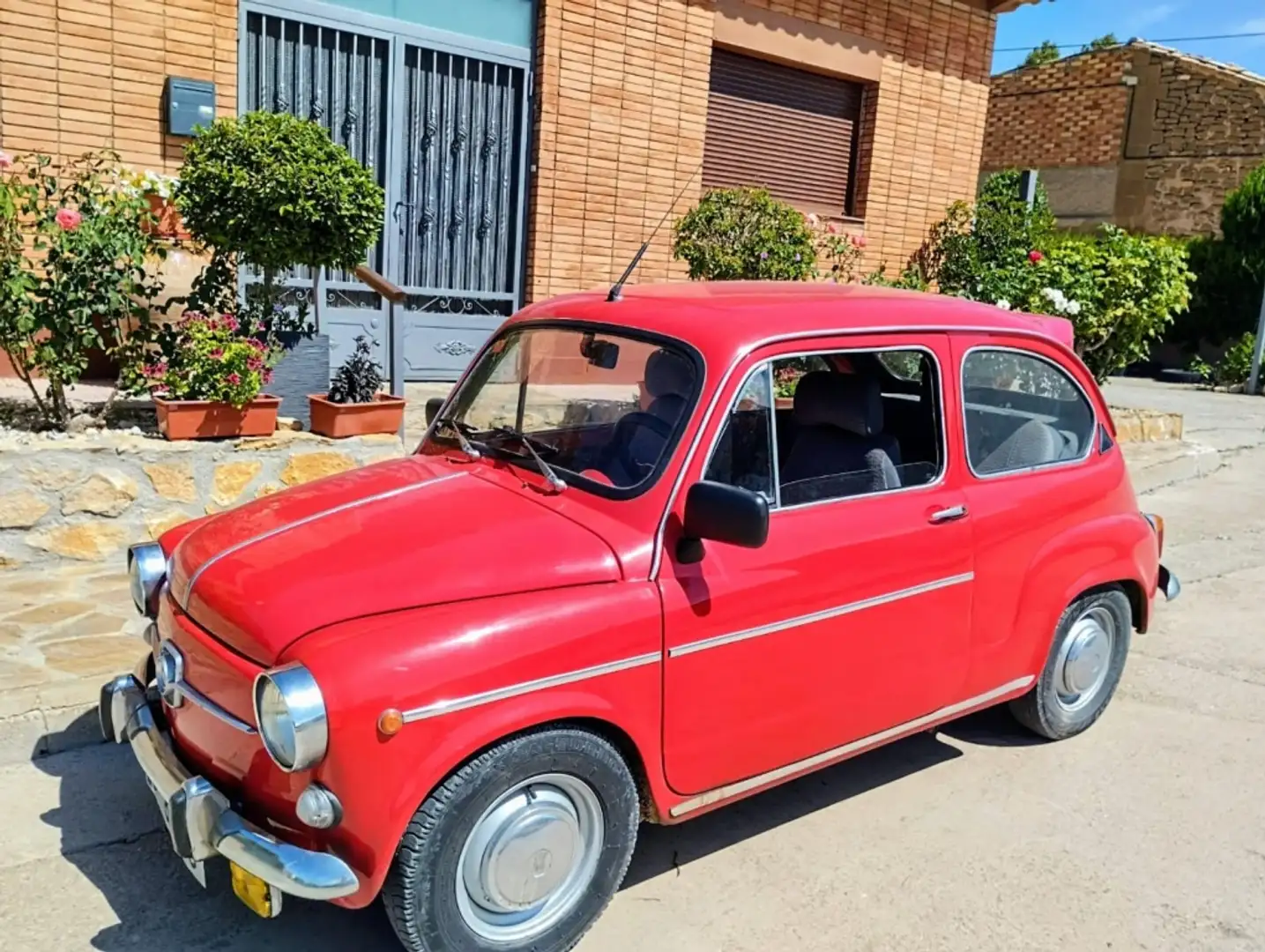 SEAT 600 E Rojo - 1