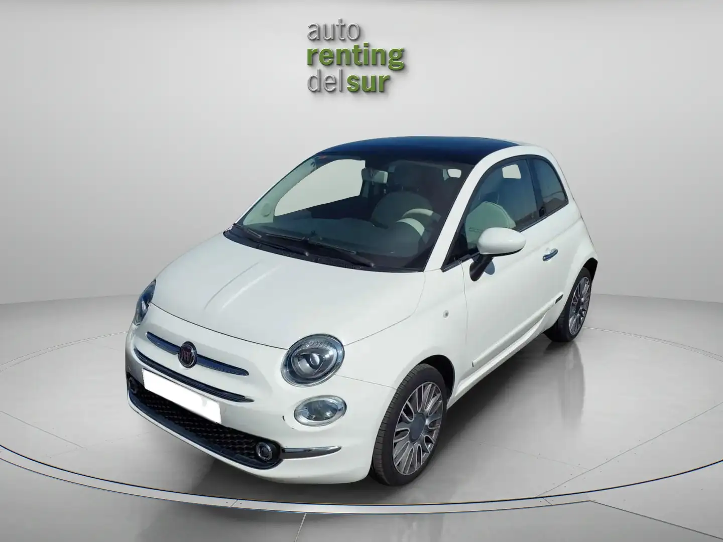 Fiat 500 1.2 Lounge Blanc - 1