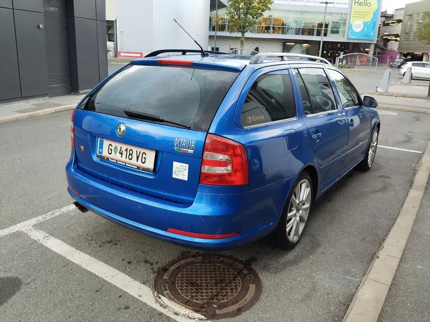 Skoda Octavia Combi RS Blau - 2