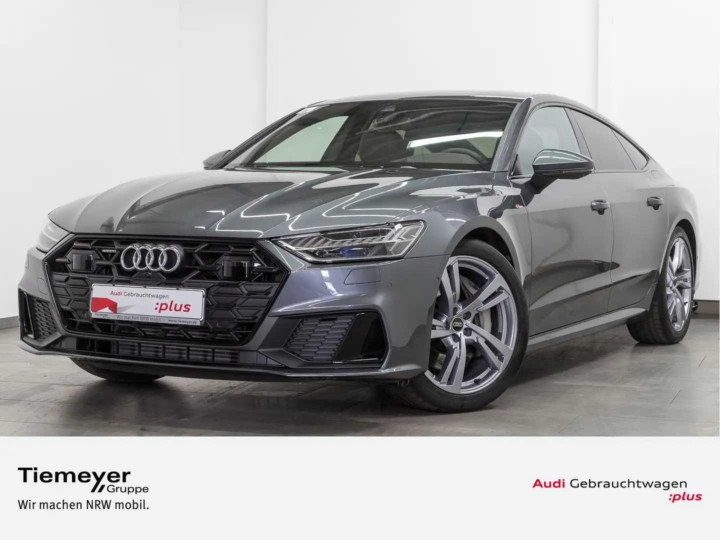 Audi A7 50 TFSIe Q S LINE UPE100 LM20 LEDER Grau - 1