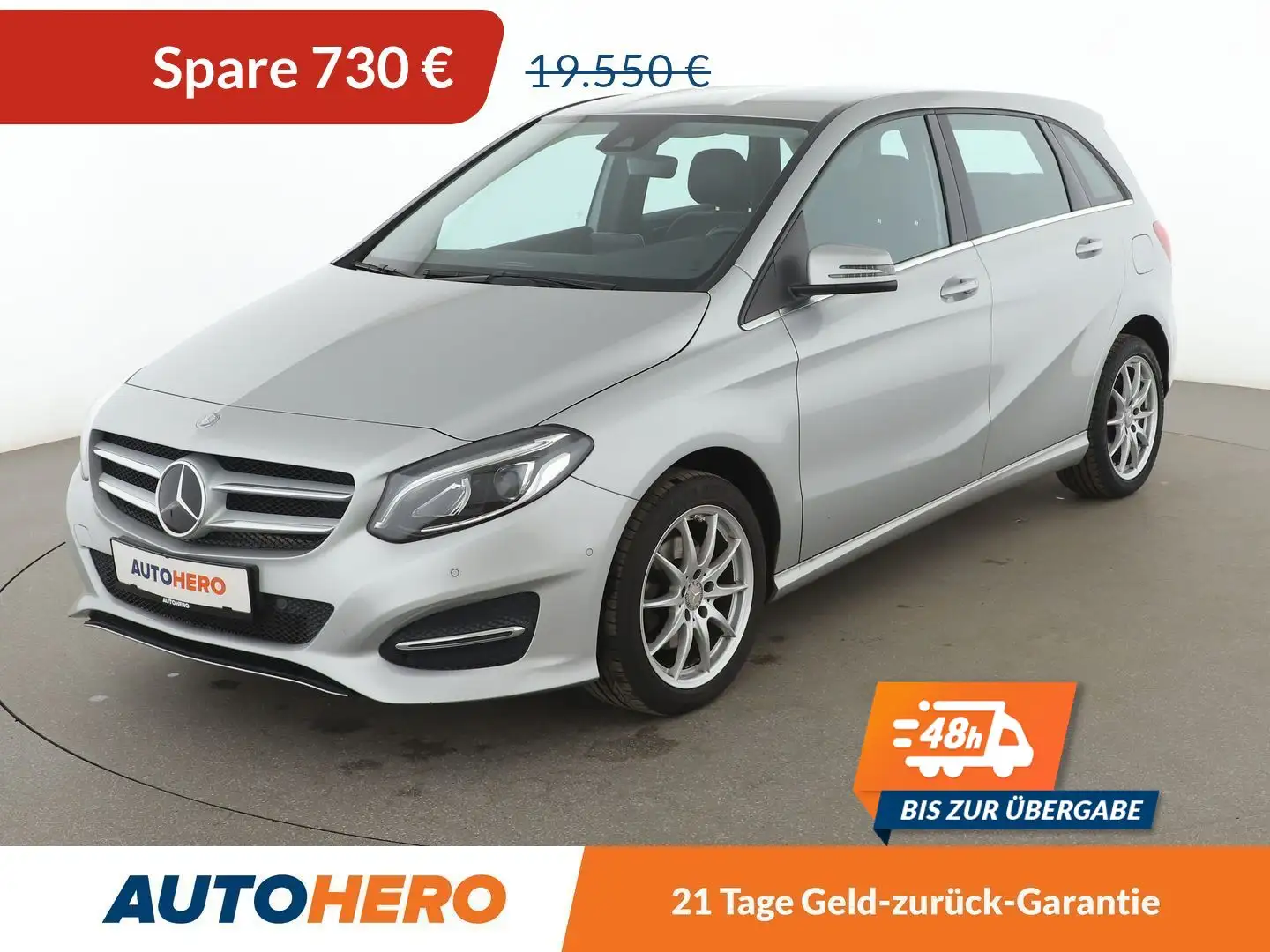 Mercedes-Benz B 220 4Matic Urban Aut.*NAVI*CAM*TEMPO* Gri - 1