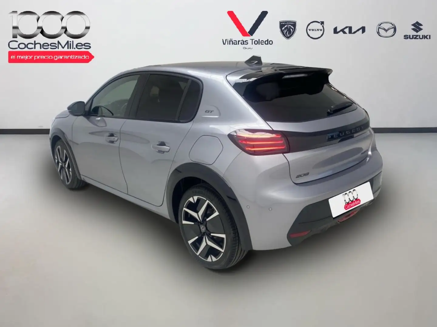 Peugeot 208 GT Puretech 100 Gris - 2