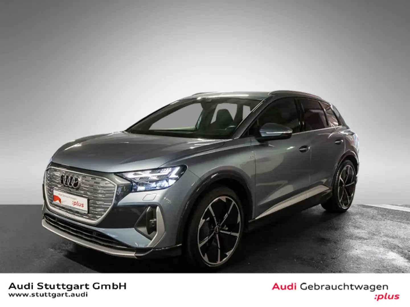 Audi Q4 e-tron 35 S line Standklima Head Up LED 21'' Blau - 1