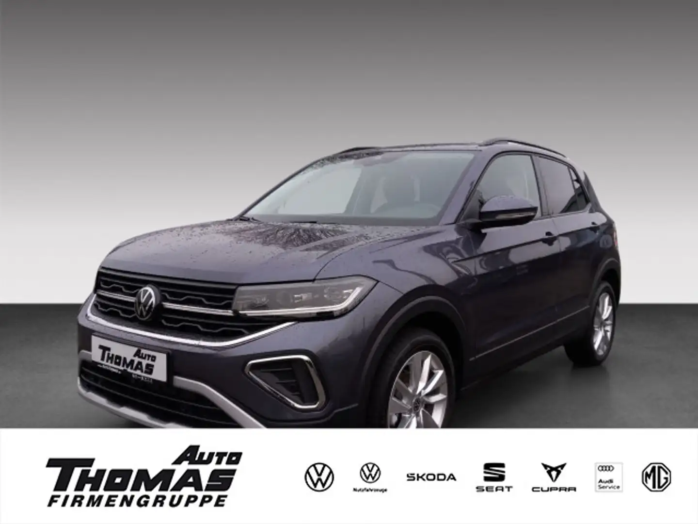 Volkswagen T-Cross 1.0 TSI DSG Life *LED*SHZ*IQ.DRIVE* Gris - 1