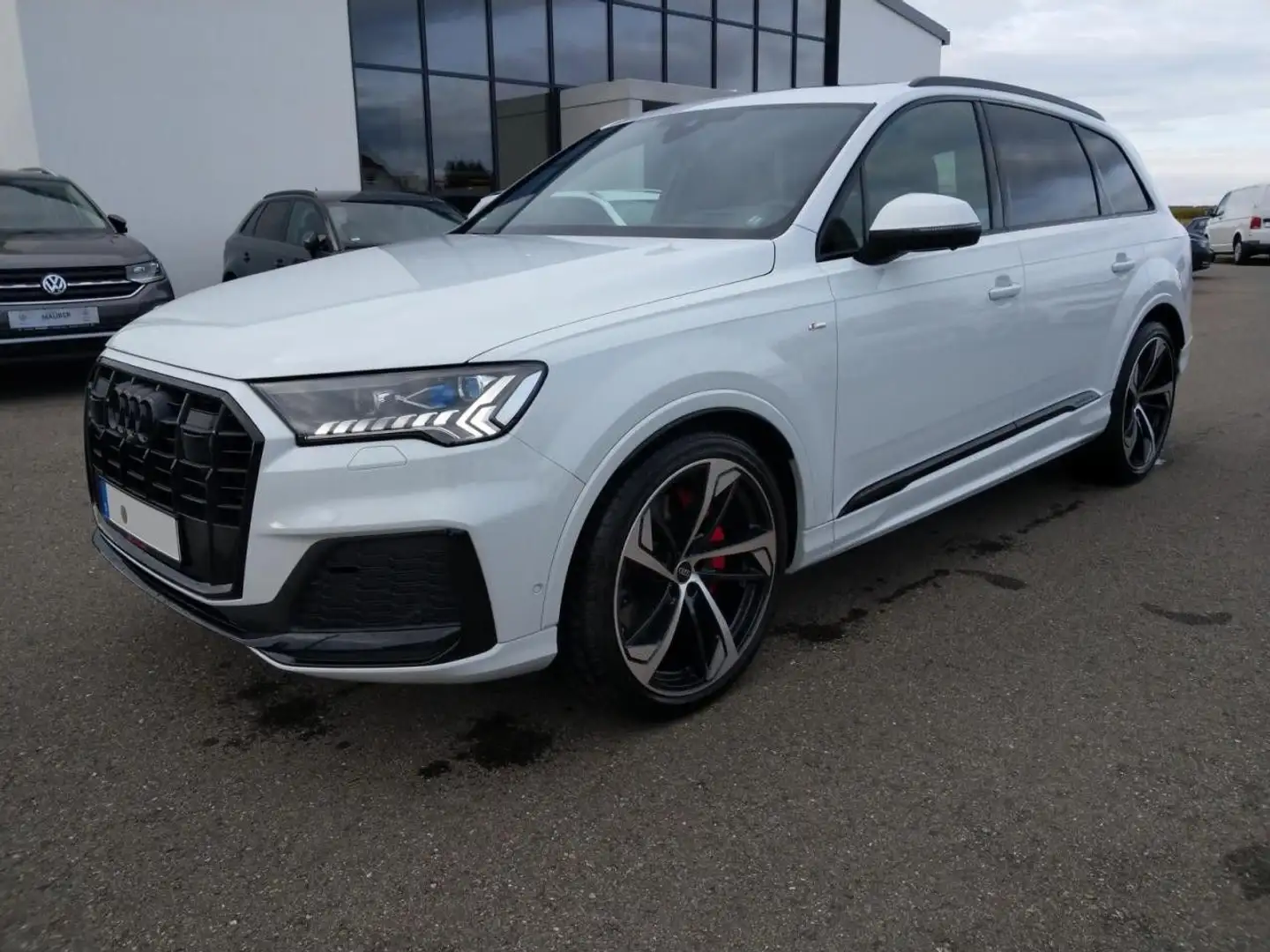 Audi Q7 50 TDI quattro S line AHK Standheizung Air Pano Weiß - 2