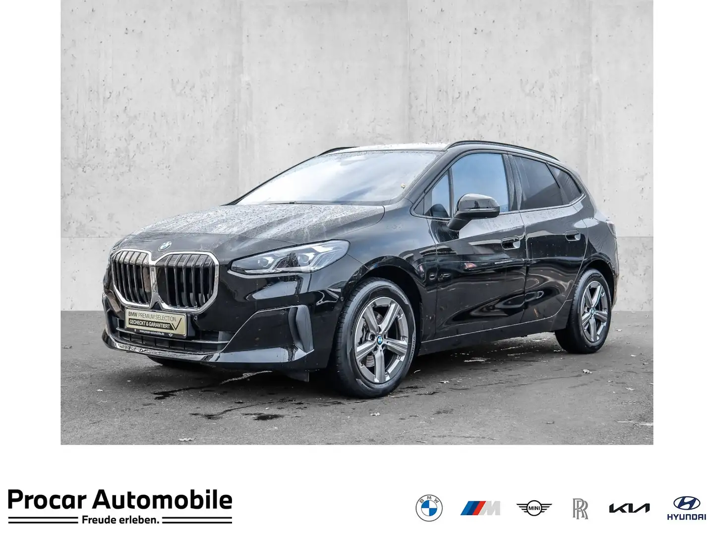 BMW 218 i Active Tourer ACC AHK RFK LED Sound Syst. Schwarz - 1