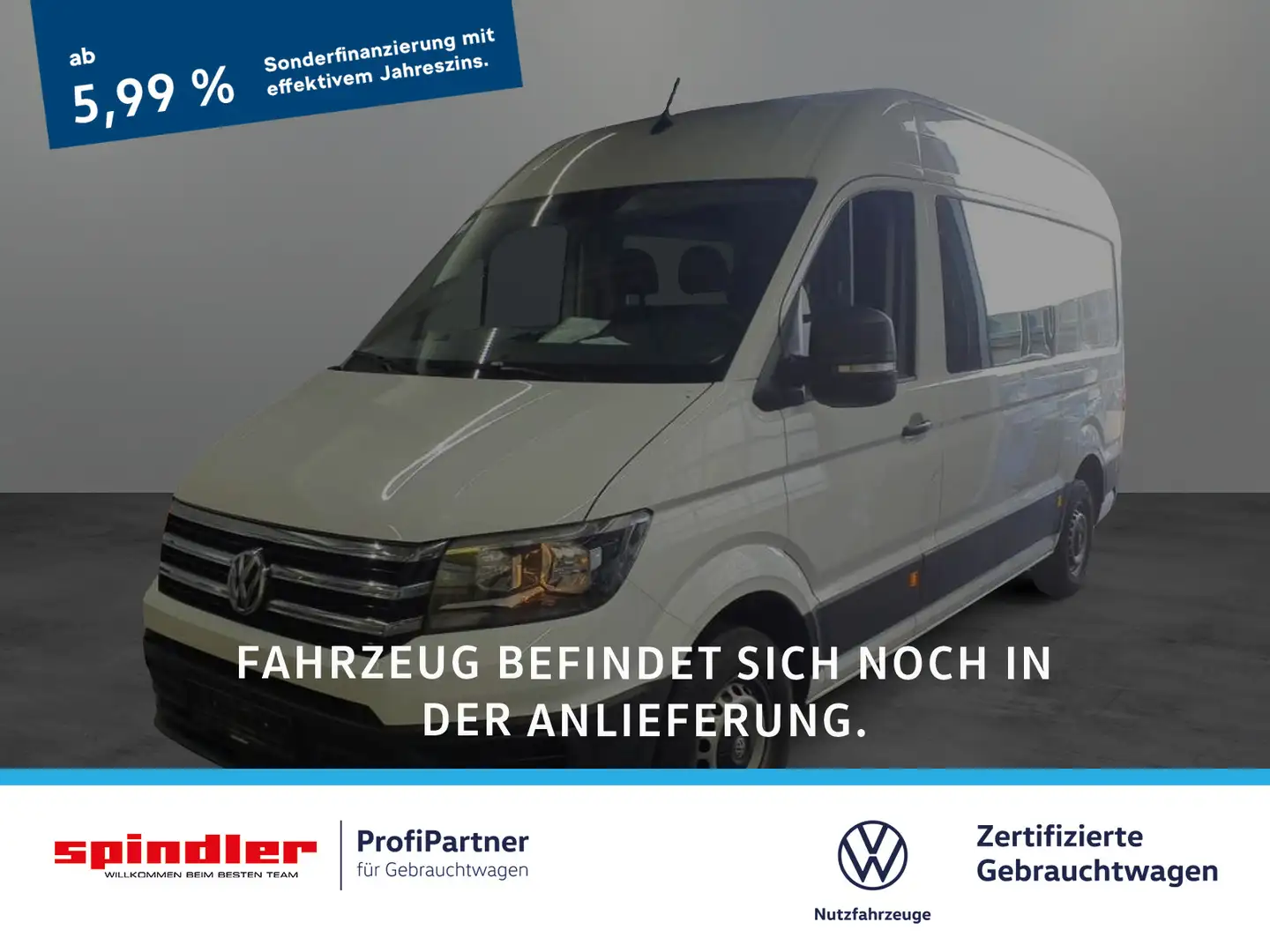Volkswagen Crafter Plus 35 Kasten L2H2 / Klima, PDC vo & hi Blanc - 1