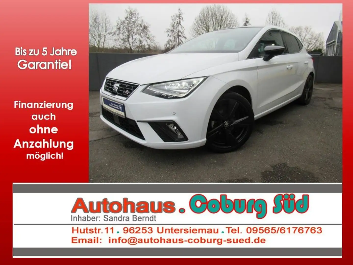SEAT Ibiza FR LED NAVI SCHIEBEDACH PDC SHZG 18ZOLL Weiß - 1