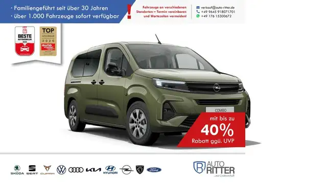Opel Combo N1 XL Edition Navi|Carplay|Klima|PDC|DAB