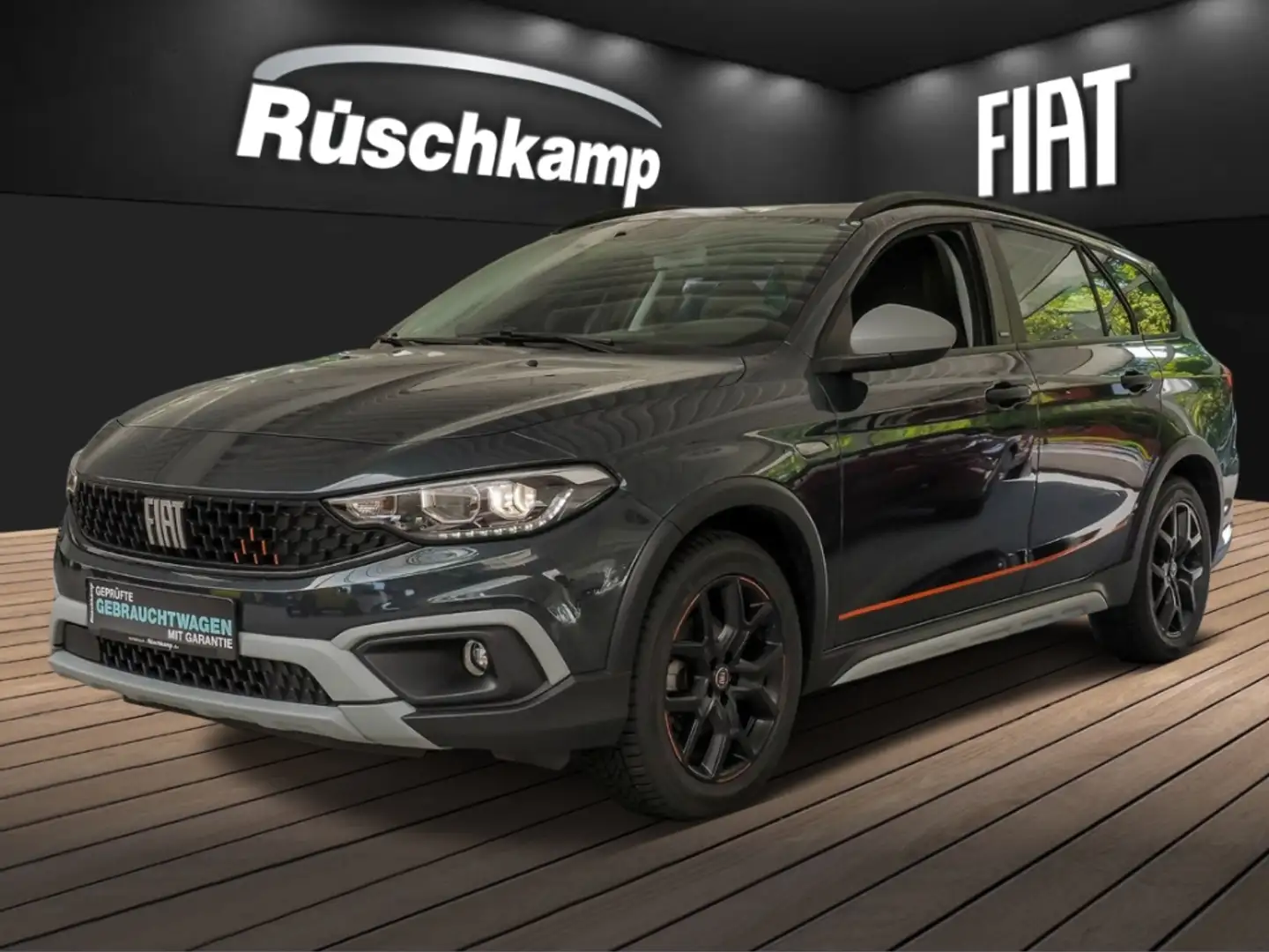 Fiat Tipo Kombi GARMIN RückKam PDC Klimaauto LM LED Apple Ca Grün - 1