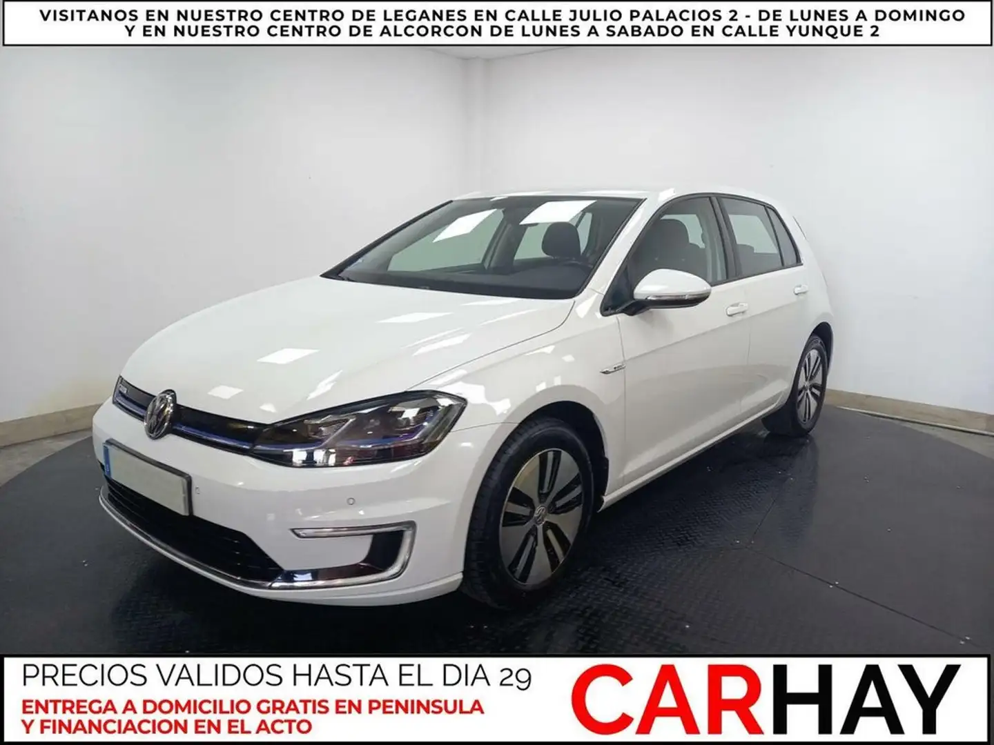 Volkswagen Golf E- 100KW 136CV MT1 Blanc - 1