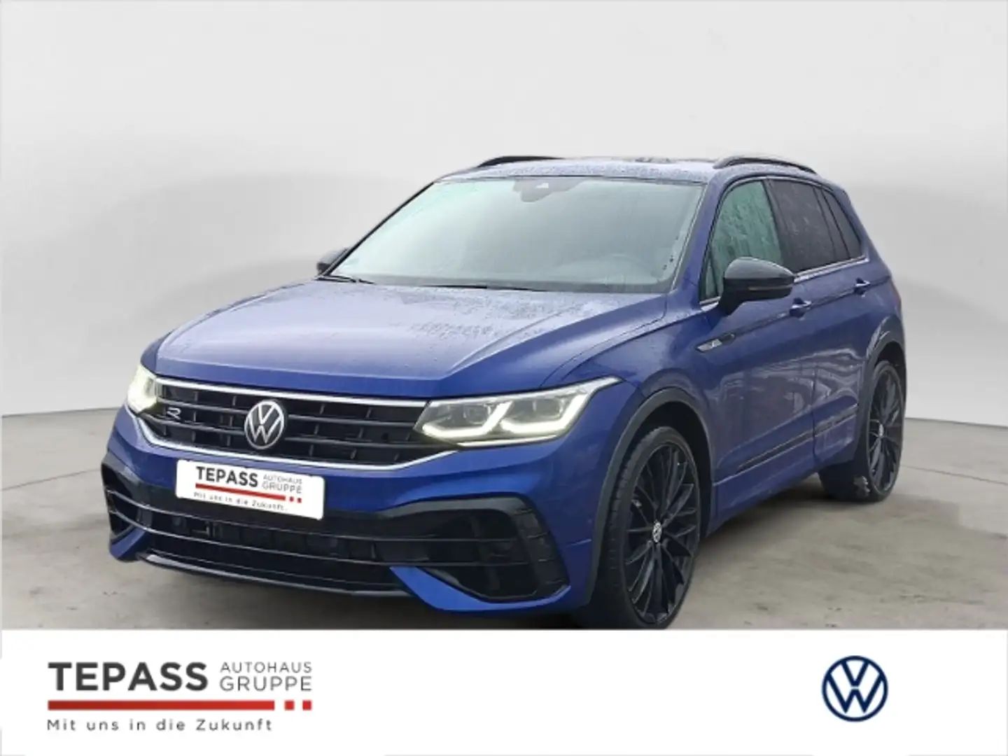 Volkswagen Tiguan 2.0l TSI R LEDER NAVI PANO AHK AKRA Blau - 1