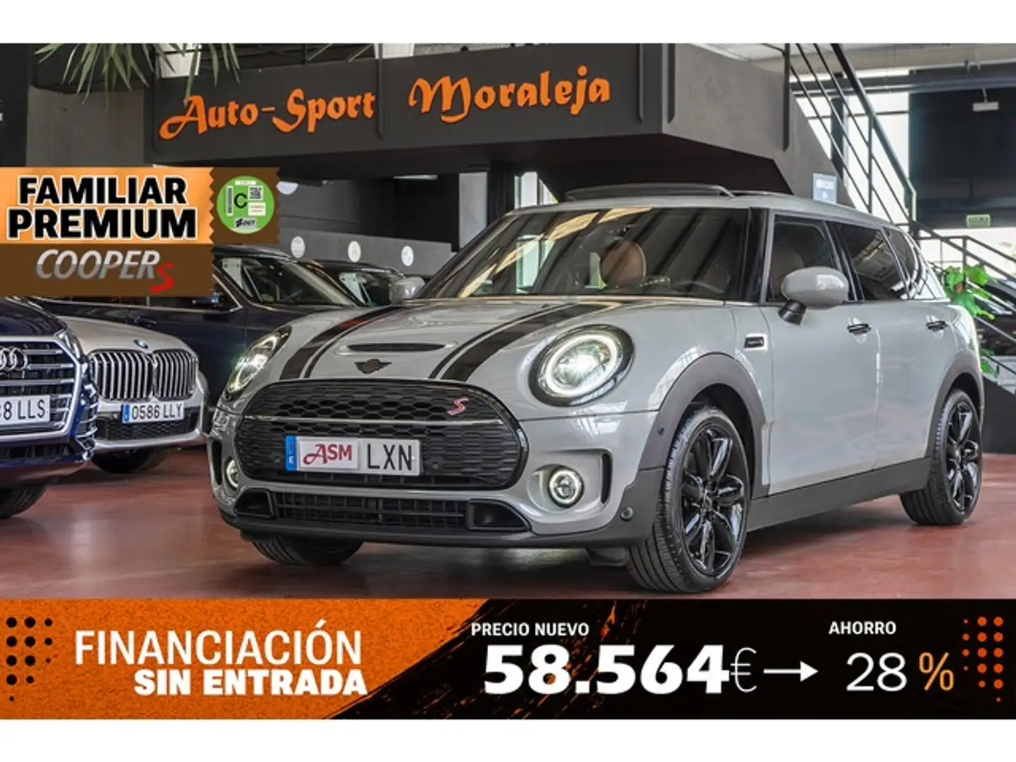 MINI Cooper S Aut. Gris - 1