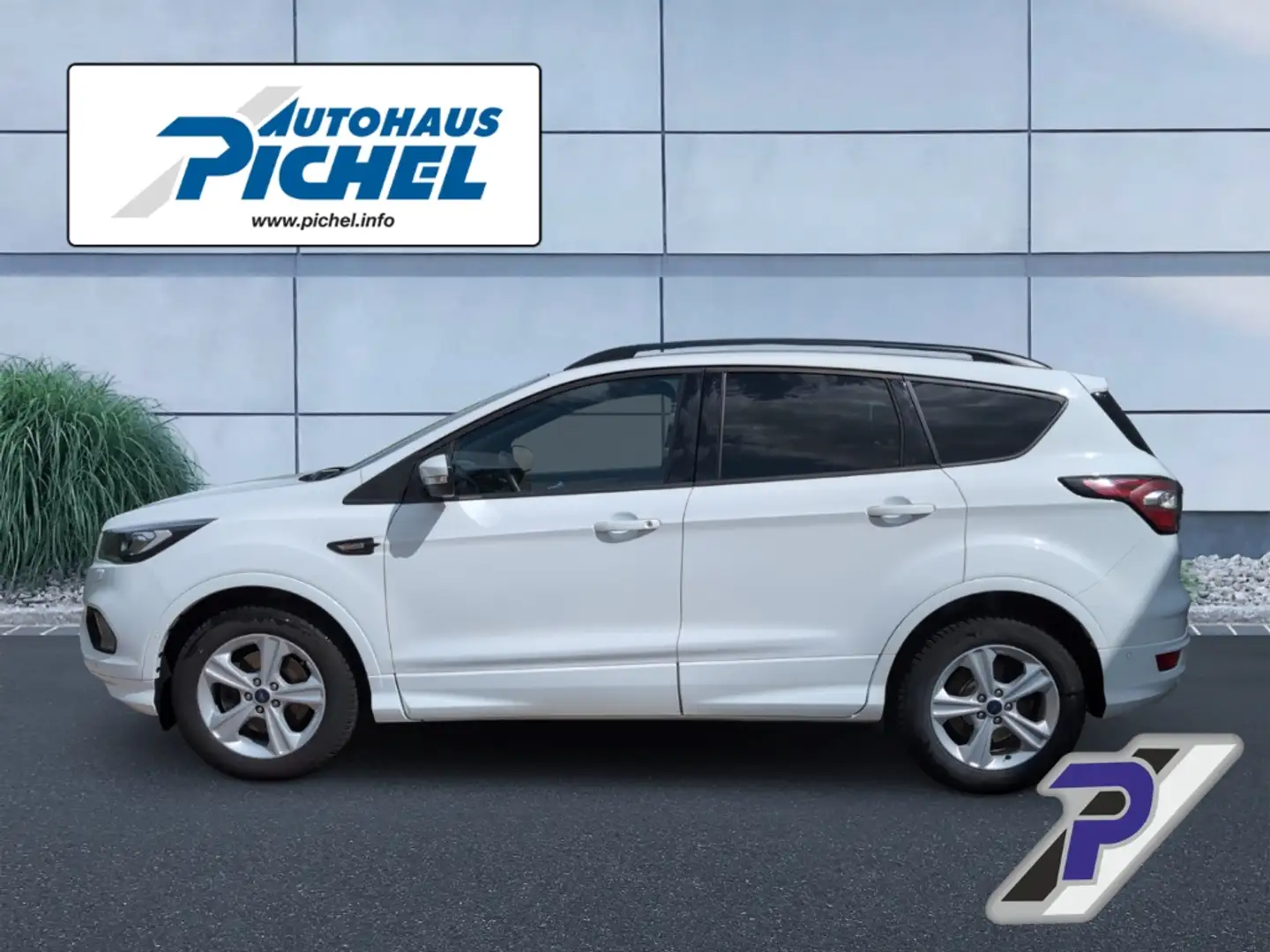 Ford Kuga ST-Line AHK schwenkb.+NAVI+PARKASSIST+WINTER-PAKET Wit - 2