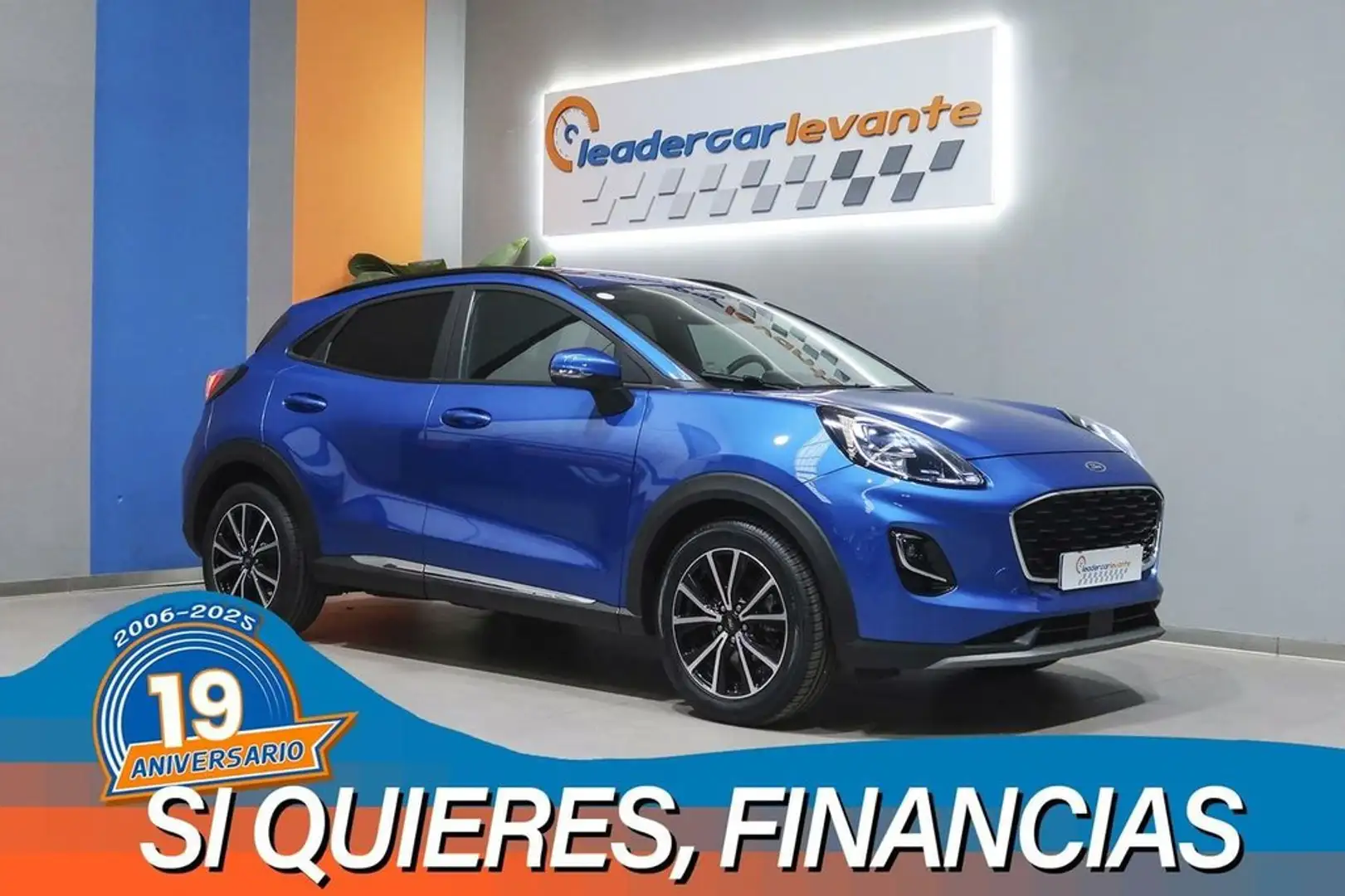 Ford Puma 1.5 ECOBLUE 120CV TITANIUM Bleu - 1