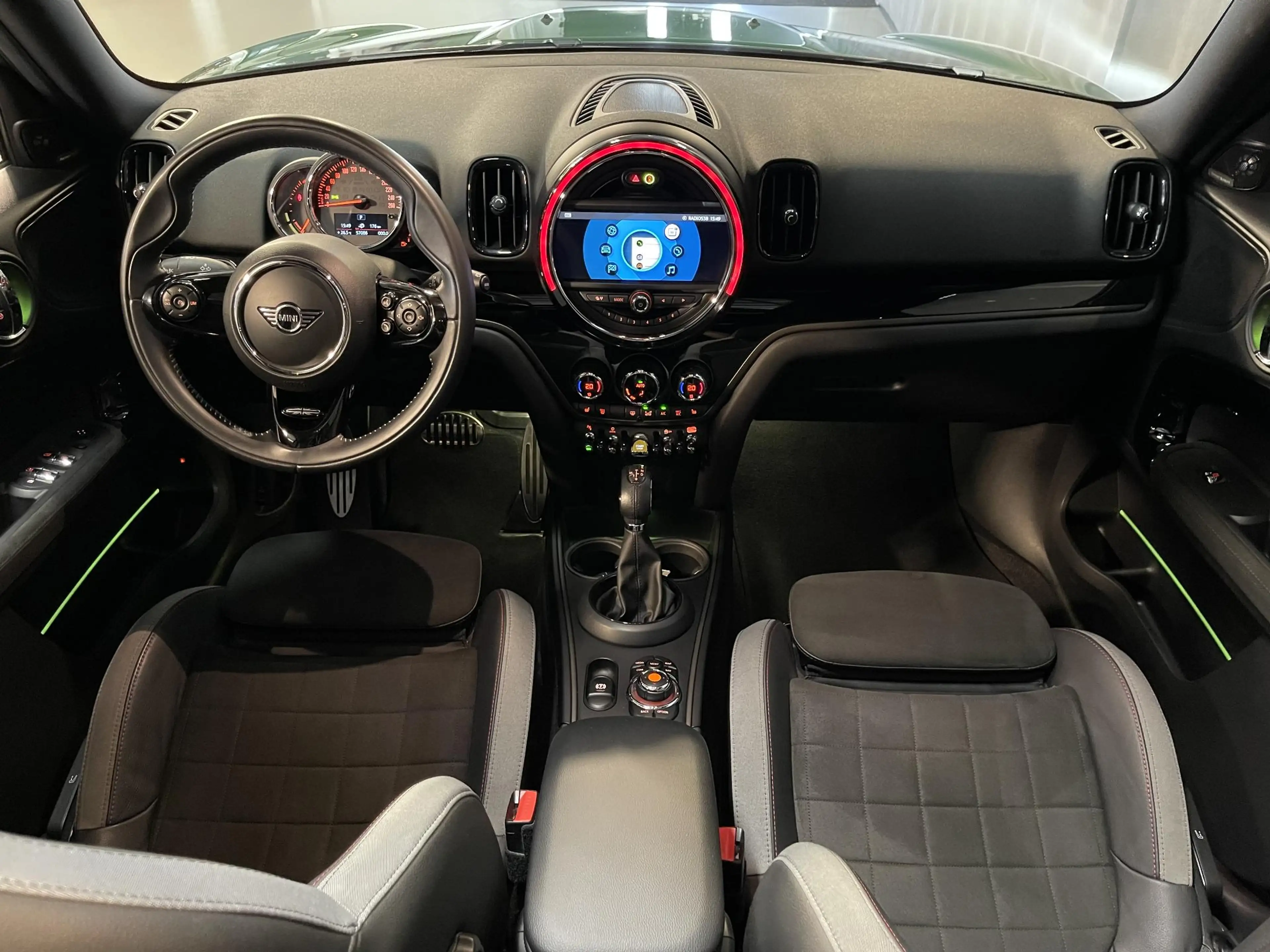 MINI Cooper SE Countryman Mini 1.5 ALL4 Salt John Cooper Works 19"/Panoramad — photo 3