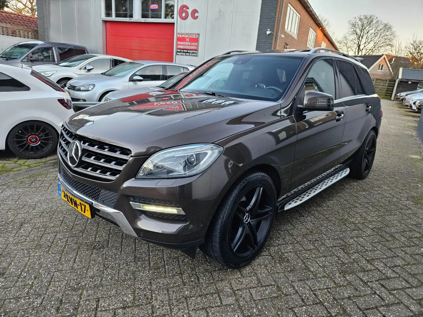 Mercedes-Benz ML 350 M-klasse Leder|Standkachel |open schuif/kanteldak Marrón - 2
