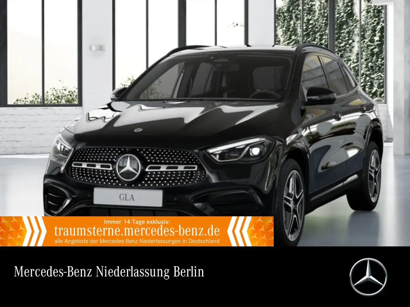 Mercedes-Benz GLA 200 AMG+NIGHT+360°+MULTIBEAM+19"+TOTW+7G Schwarz - 1