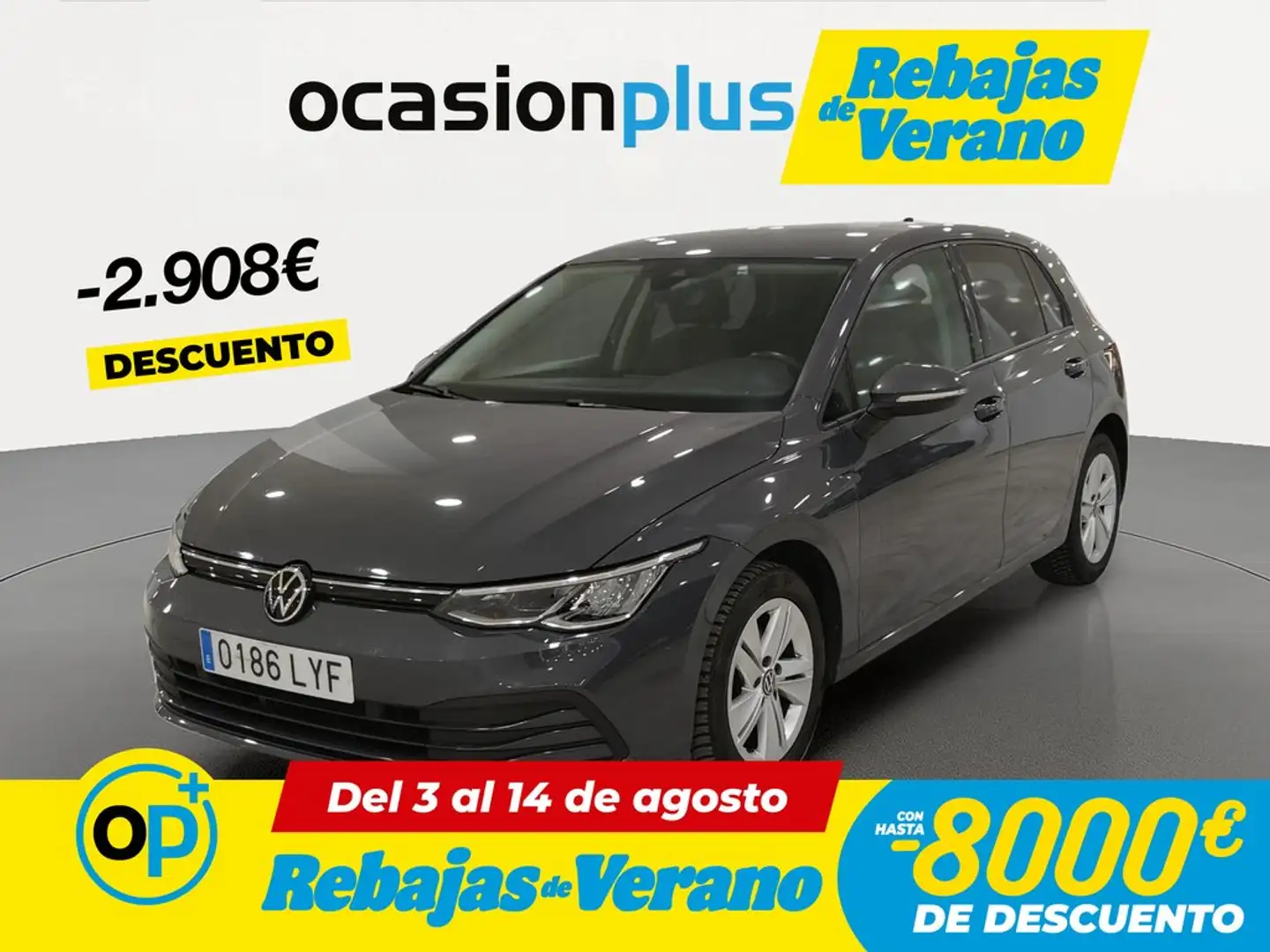 Volkswagen Golf 1.5 TSI Life 110kW Gris - 1