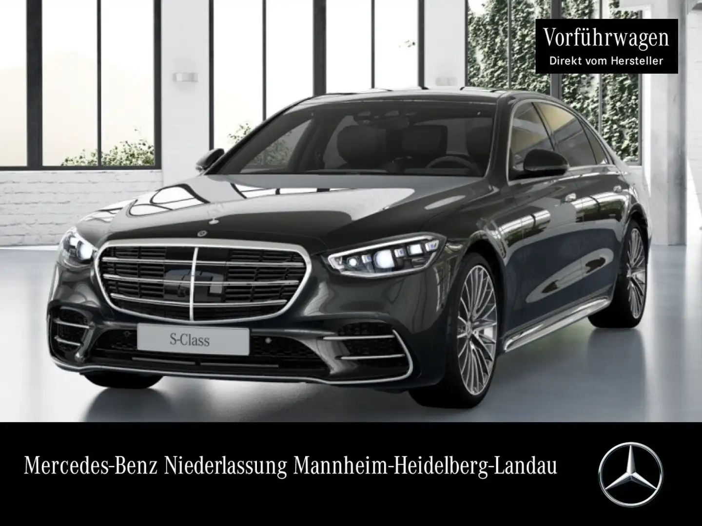 Mercedes-Benz S 450 d L 4M AMG+PANO+360+DIGITAL-L+BURMESTER3D Grau - 1