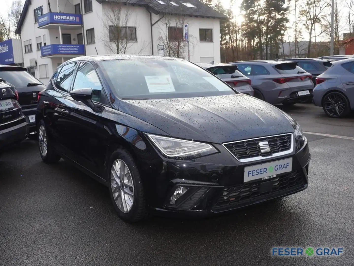 SEAT Ibiza 1.0 TSI FR DSG ACC LED Navi RüKa Sitzh. Noir - 2