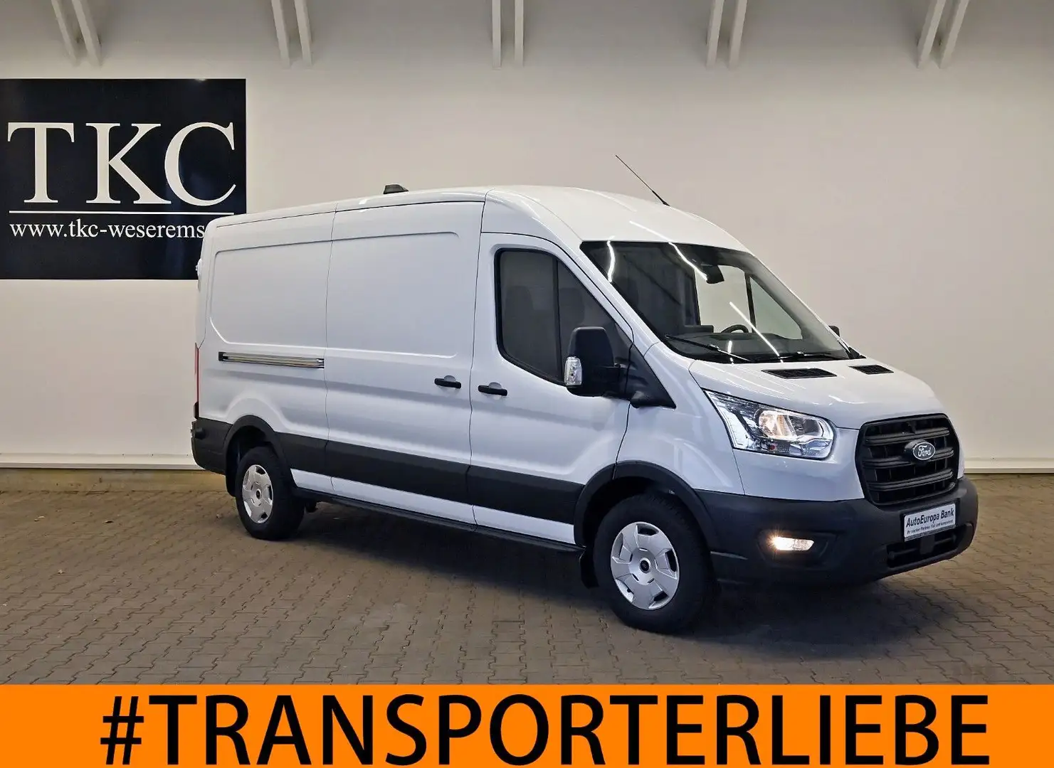 Ford Transit 350 TDCI L3H2 Trend AHK EZ25 #25T528 Blanc - 1