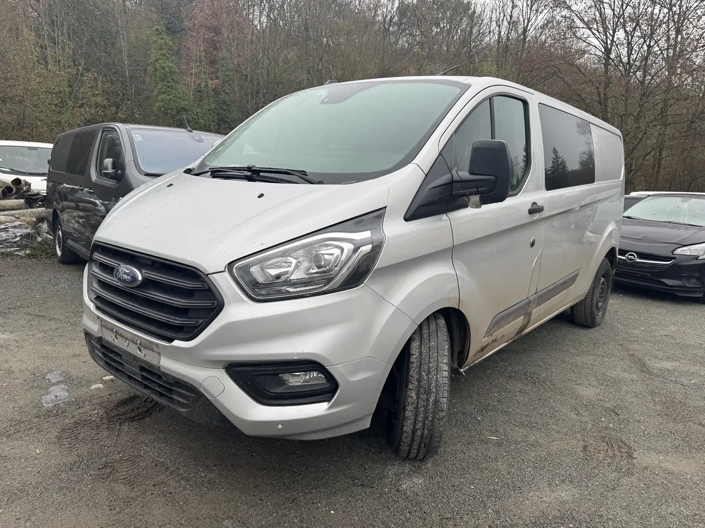 Ford Transit Custom 2.0 TDCi Trend Double Cabin Gris - 1