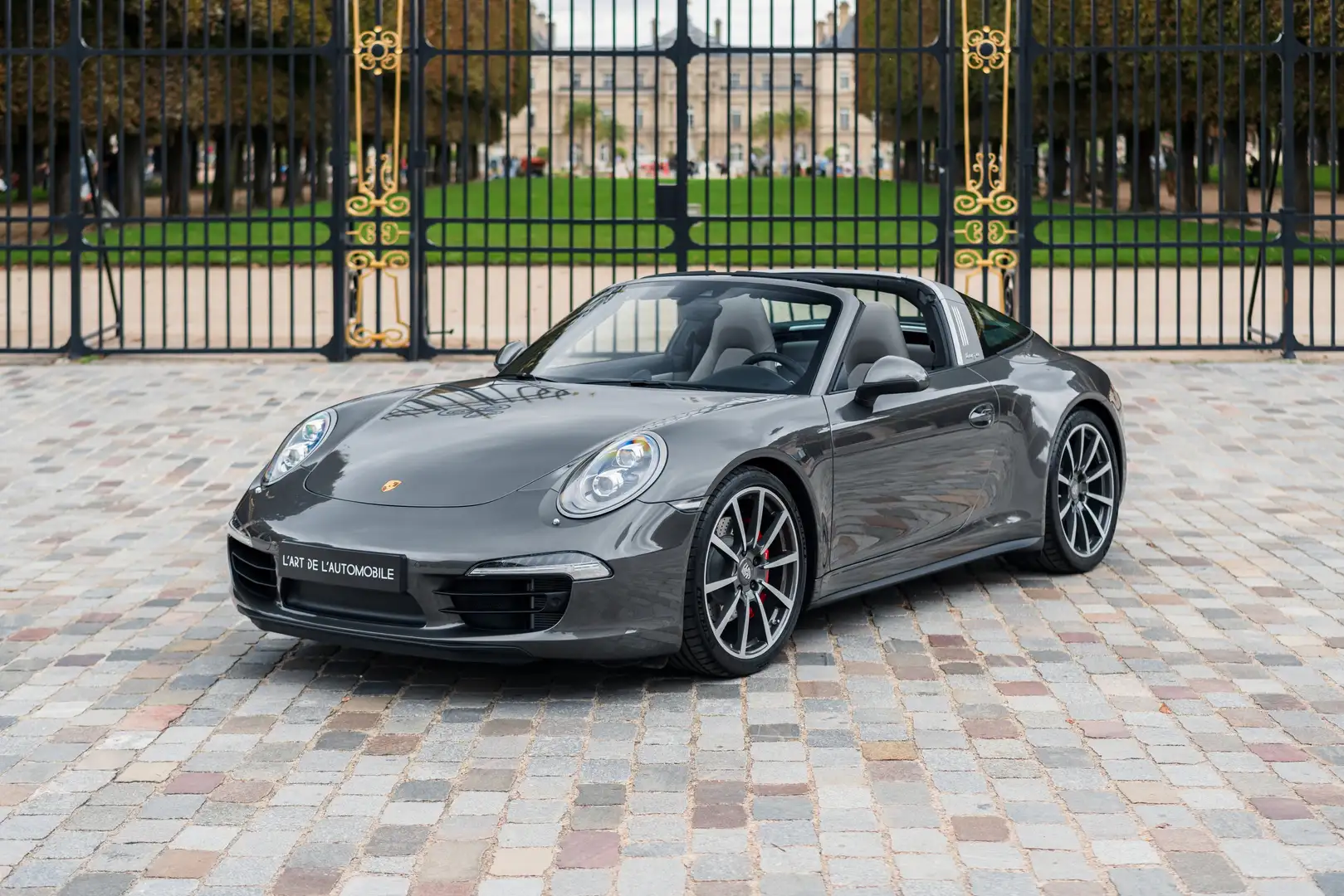 Porsche 991 Targa 4S PDK - only 1 350 kms, 1st hand, serviced Gris - 1