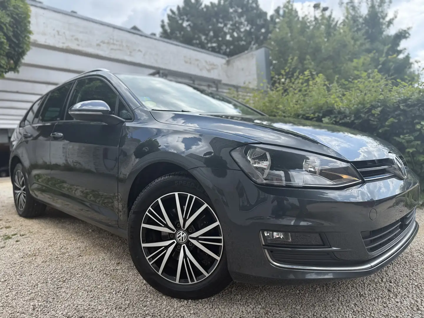 Volkswagen Golf Variant SW 1.6 CR TDi Allstar Gris - 1