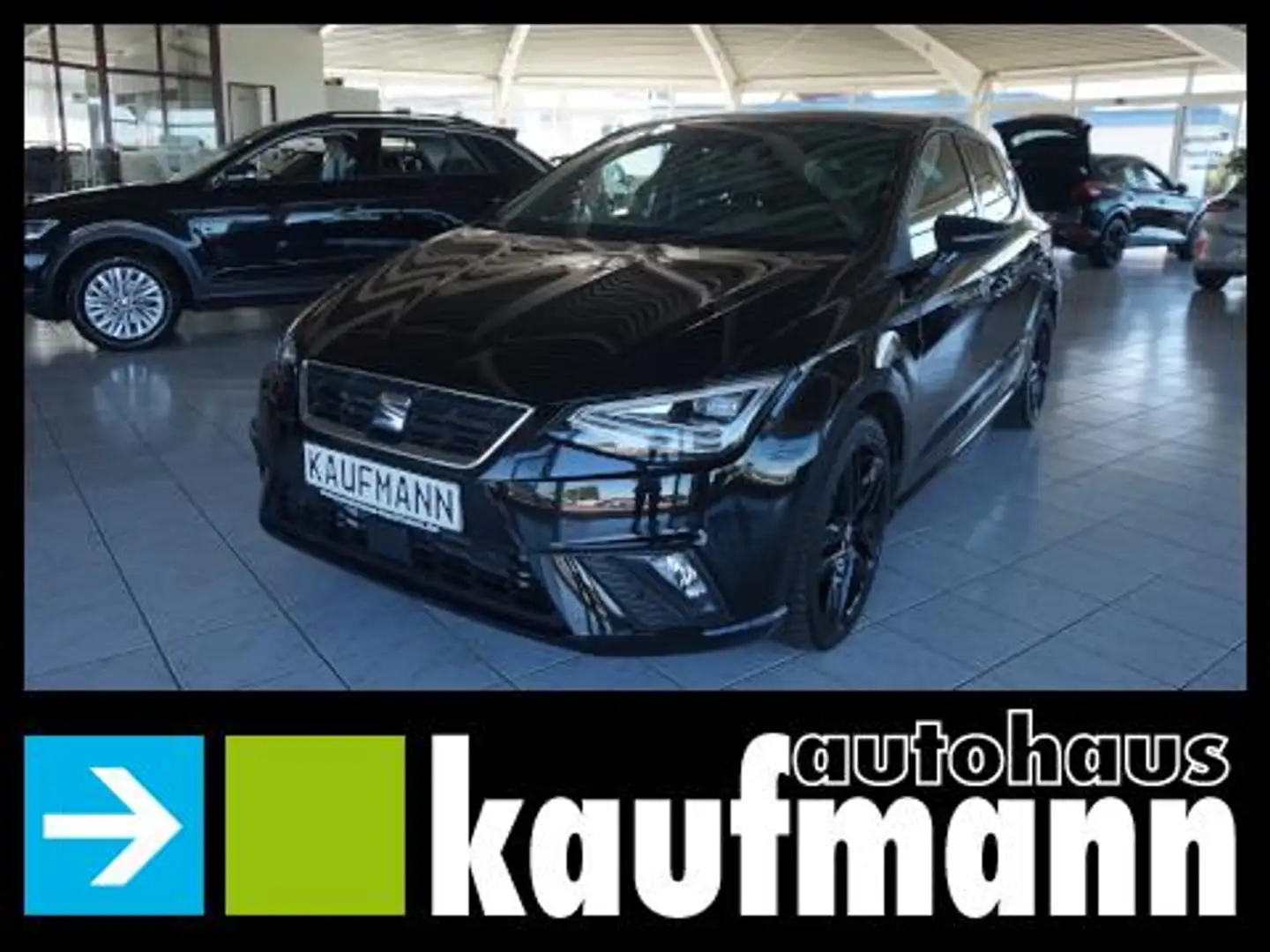SEAT Ibiza IBIZA 1,0 TSI DSG FR NAVI ACC KAMERA BLACK SHZ 18" Schwarz - 1