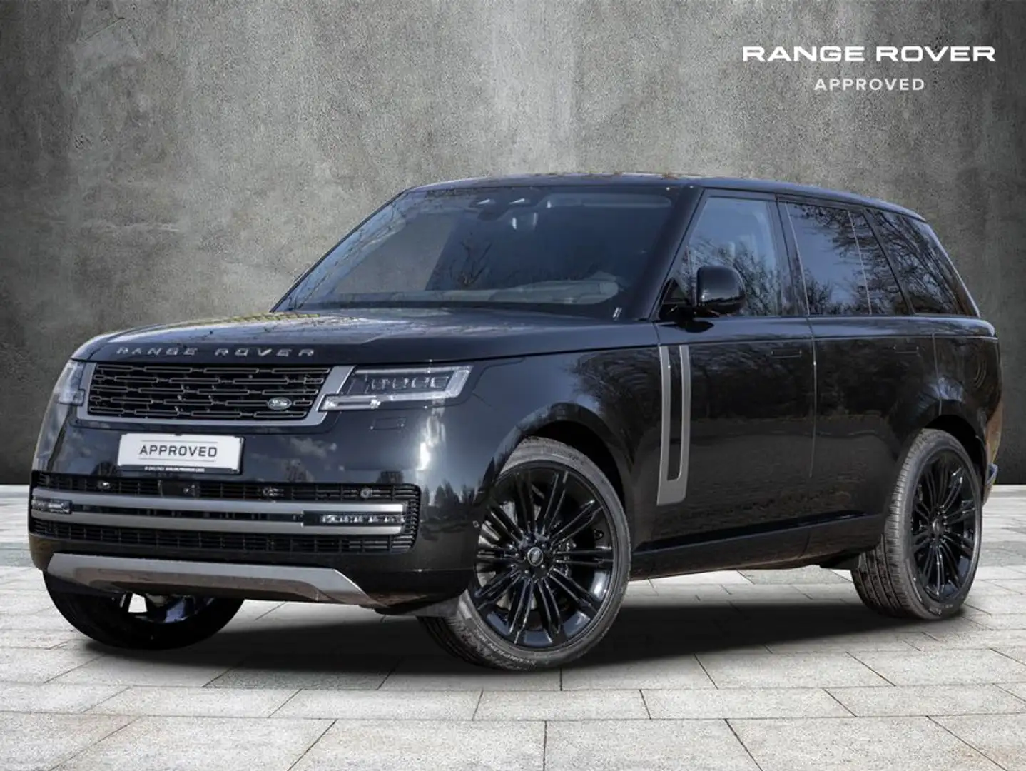 Land Rover Range Rover D350 HSE Schwarz - 1