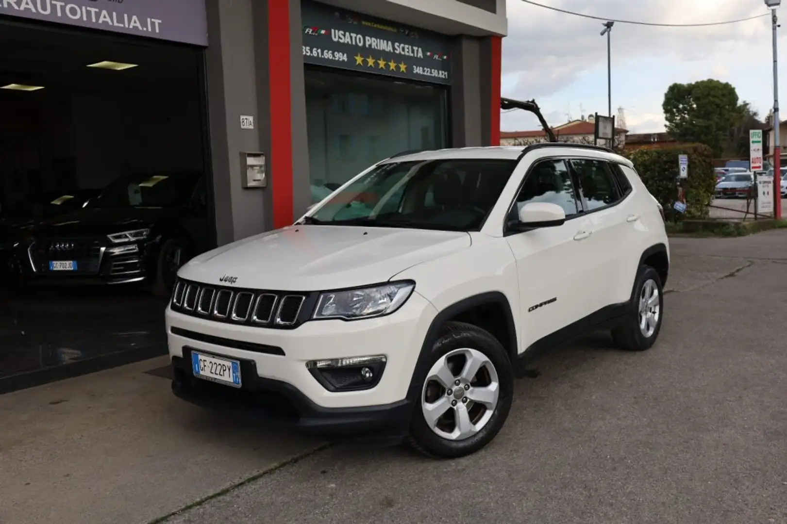 Jeep Compass 2.0 Multijet II 4WD 4x4 Navi Camera Tagliandata Re Bianco - 1