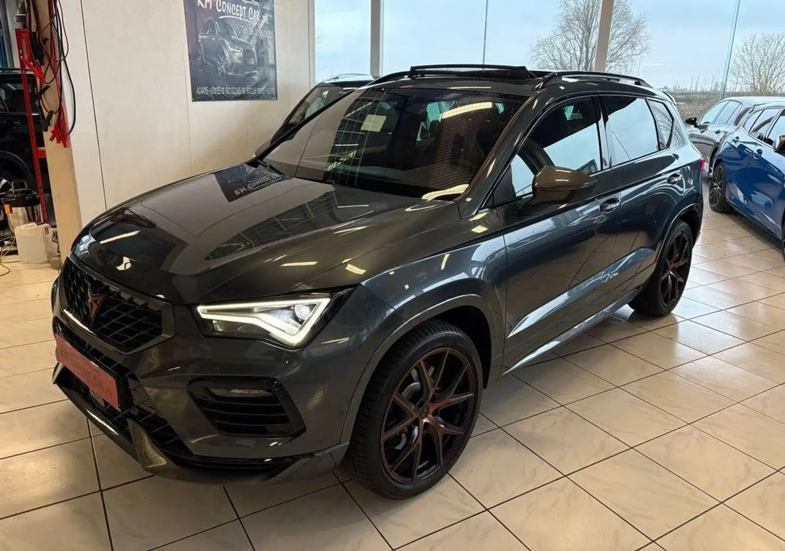 CUPRA Ateca 2.0 TSI 4 DRIVE DSG 300CH PHASE 2 GPS-LED-VIRTUAL-TOIT OUV-SON BEATS-CARTE GRISE INCLUSE Grau - 1