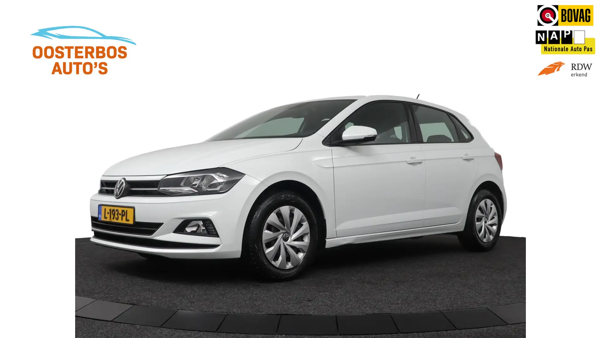 Volkswagen Polo 1.0 TSI Comfortline 95pk - Trekhaak/Navigatie/Appl Blanc - 1