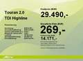 Volkswagen Touran 2.0 TDI Highline *7-SITZER*AHK*PANO* Grijs - thumbnail 4
