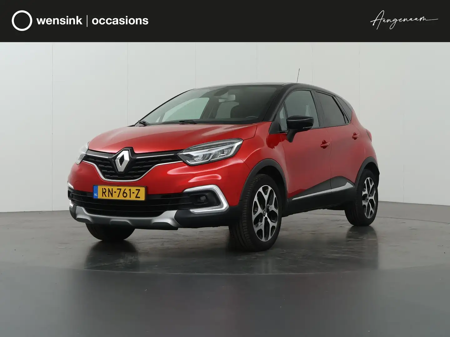 Renault Captur 1.2 TCe Intens | Trekhaak | Navigatie | Parkeercam Rouge - 1