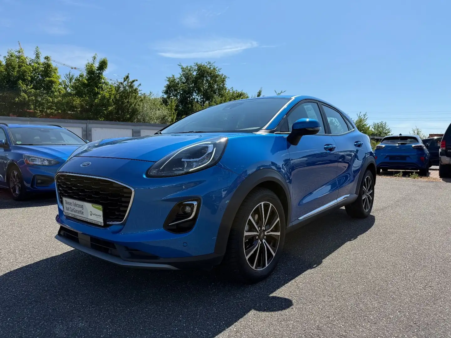 Ford Puma Titanium Autom.+Allwetterr.+Navi+Winter-P.+ Bleu - 2